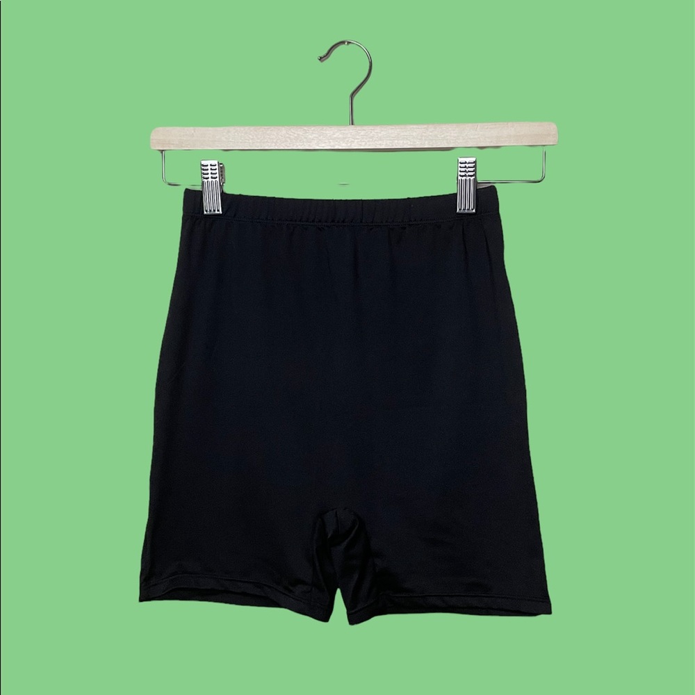 3 for $12 Black Spandex Bike Shorts Size S by SHEIN